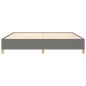 vidaXL Estructura de cama tela gris oscuro 200x200 cm vidaXL Estructura de cama tela gris oscuro 200x200 cm