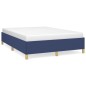 vidaXL Estructura de cama de tela gris taupe azul 140x200 cm vidaXL Estructura de cama de tela gris taupe azul 140x200 cm