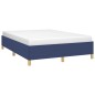 vidaXL Estructura de cama de tela gris taupe azul 140x200 cm vidaXL Estructura de cama de tela gris taupe azul 140x200 cm