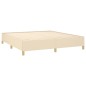 vidaXL Estructura de cama tela color crema 180x200 cm vidaXL Estructura de cama tela color crema 180x200 cm