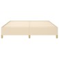 vidaXL Estructura de cama tela color crema 180x200 cm vidaXL Estructura de cama tela color crema 180x200 cm