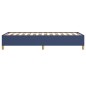 vidaXL Estructura de cama de tela azul 90x190 cm vidaXL Estructura de cama de tela azul 90x190 cm