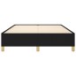vidaXL Estructura de cama de tela negra 140x200 cm vidaXL Estructura de cama de tela negra 140x200 cm