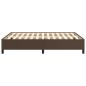 vidaXL Estructura de cama de cuero sintético marrón 140x200 cm vidaXL Estructura de cama de cuero sintético marrón 140x200 cm