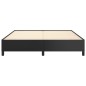 vidaXL Estructura de cama de cuero sintético negro 180x200 cm vidaXL Estructura de cama de cuero sintético negro 180x200 cm