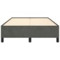 vidaXL Estructura de cama de terciopelo gris oscuro 120x200 cm vidaXL Estructura de cama de terciopelo gris oscuro 120x200 cm