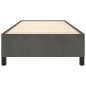 vidaXL Estructura de cama de terciopelo gris oscuro 80x200 cm vidaXL Estructura de cama de terciopelo gris oscuro 80x200 cm
