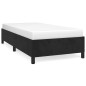 vidaXL Estructura de cama de terciopelo negro 90x190 cm vidaXL Estructura de cama de terciopelo negro 90x190 cm
