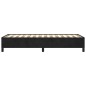 vidaXL Estructura de cama de terciopelo negro 90x190 cm vidaXL Estructura de cama de terciopelo negro 90x190 cm