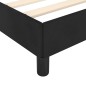 vidaXL Estructura de cama de terciopelo negro 90x190 cm vidaXL Estructura de cama de terciopelo negro 90x190 cm