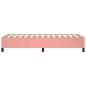 vidaXL Estructura de cama de terciopelo rosa 90x200 cm vidaXL Estructura de cama de terciopelo rosa 90x200 cm