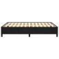 vidaXL Estructura de cama de terciopelo negra 140x200 cm vidaXL Estructura de cama de terciopelo negra 140x200 cm