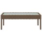 vidaXL Set muebles de jardín 8 piezas y cojines ratán sintético marrón vidaXL Set muebles de jardín 8 piezas y cojines ratán sintético marrón
