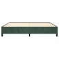 vidaXL Estructura de cama de terciopelo verde 200x200 cm vidaXL Estructura de cama de terciopelo verde 200x200 cm