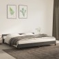 vidaXL Estructura cama con cabecero terciopelo gris oscuro 200x200 cm vidaXL Estructura cama con cabecero terciopelo gris oscuro 200x200 cm