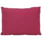 vidaXL Juego de cojines 7 piezas tela rosa vidaXL Juego de cojines 7 piezas tela rosa