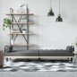 vidaXL Sofá cama con reposabrazos tela gris oscuro vidaXL Sofá cama con reposabrazos tela gris oscuro