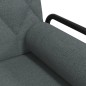 vidaXL Sofá cama con reposabrazos tela gris oscuro vidaXL Sofá cama con reposabrazos tela gris oscuro