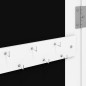 vidaXL Espejo con joyero de pared blanco 37,5x10x106 cm vidaXL Espejo con joyero de pared blanco 37,5x10x106 cm