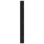 vidaXL Espejo con joyero de pared negro 37,5x10x106 cm vidaXL Espejo con joyero de pared negro 37,5x10x106 cm