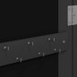 vidaXL Espejo con joyero de pared negro 37,5x10x106 cm vidaXL Espejo con joyero de pared negro 37,5x10x106 cm