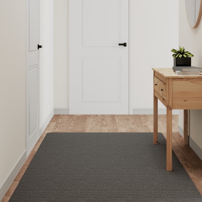 vidaXL Alfombra de pasillo gris antracita 100x180 cm vidaXL Alfombra de pasillo gris antracita 100x180 cm