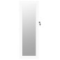 vidaXL Espejo con joyero de pared blanco 30x8,5x90 cm vidaXL Espejo con joyero de pared blanco 30x8,5x90 cm