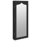 vidaXL Espejo con joyero de pared negro 37,5x10x90 cm vidaXL Espejo con joyero de pared negro 37,5x10x90 cm