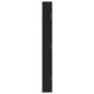 vidaXL Espejo con joyero de pared negro 37,5x10x90 cm vidaXL Espejo con joyero de pared negro 37,5x10x90 cm
