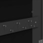 vidaXL Espejo con joyero de pared negro 37,5x10x90 cm vidaXL Espejo con joyero de pared negro 37,5x10x90 cm