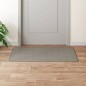 vidaXL Alfombra de pasillo con aspecto de sisal plateada 50x100 cm vidaXL Alfombra de pasillo con aspecto de sisal plateada 50x100 cm