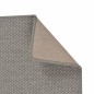 vidaXL Alfombra de pasillo con aspecto de sisal plateada 50x100 cm vidaXL Alfombra de pasillo con aspecto de sisal plateada 50x100 cm