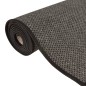 vidaXL Alfombra de pasillo con aspecto sisal gris antracita 80x300 cm vidaXL Alfombra de pasillo con aspecto sisal gris antracita 80x300 cm