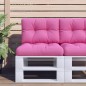 vidaXL Cojín para sofá de palets tela rosa 60x40x12 cm vidaXL Cojín para sofá de palets tela rosa 60x40x12 cm