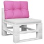 vidaXL Cojín para sofá de palets tela rosa 60x40x12 cm vidaXL Cojín para sofá de palets tela rosa 60x40x12 cm