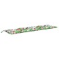 vidaXL Cojín para banco de jardín tela multicolor 200x50x7 cm vidaXL Cojín para banco de jardín tela multicolor 200x50x7 cm