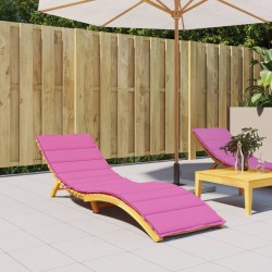 vidaXL Cojín de tumbona tela Oxford rosa