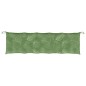vidaXL Cojín banco de jardín tela Oxford estampado hojas 180x50x7 cm vidaXL Cojín banco de jardín tela Oxford estampado hojas 180x50x7 cm