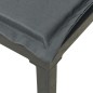 vidaXL Set de muebles de jardín 4 piezas ratán sintético negro y gris vidaXL Set de muebles de jardín 4 piezas ratán sintético negro y gris