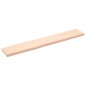 vidaXL Estante de pared madera maciza roble sin tratar 180x30x(2-6) cm vidaXL Estante de pared madera maciza roble sin tratar 180x30x(2-6) cm