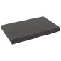 vidaXL Tablero mesa madera tratada borde vivo marrón 60x40x(2-6) cm vidaXL Tablero mesa madera tratada borde vivo marrón 60x40x(2-6) cm