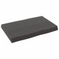 vidaXL Tablero mesa madera tratada borde vivo marrón 60x40x(2-6) cm vidaXL Tablero mesa madera tratada borde vivo marrón 60x40x(2-6) cm