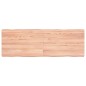 vidaXL Tablero mesa madera tratada borde natural marrón 120x40x(2-6)cm vidaXL Tablero mesa madera tratada borde natural marrón 120x40x(2-6)cm