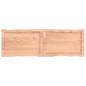 vidaXL Tablero mesa madera tratada borde natural marrón 120x40x(2-6)cm vidaXL Tablero mesa madera tratada borde natural marrón 120x40x(2-6)cm