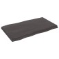 vidaXL Tablero mesa madera tratada borde vivo marrón 100x60x(2-6) cm vidaXL Tablero mesa madera tratada borde vivo marrón 100x60x(2-6) cm