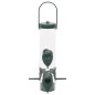 vidaXL Comederos para pájaros 3 uds verde oscuro 17x17x32 cm vidaXL Comederos para pájaros 3 uds verde oscuro 17x17x32 cm