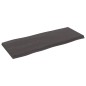 vidaXL Tablero mesa madera tratada borde vivo marrón 100x40x(2-4) cm vidaXL Tablero mesa madera tratada borde vivo marrón 100x40x(2-4) cm