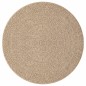 vidaXL Alfombra con aspecto de yute interior y exterior 160 cm vidaXL Alfombra con aspecto de yute interior y exterior 160 cm