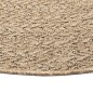 vidaXL Alfombra con aspecto de yute interior y exterior 160 cm vidaXL Alfombra con aspecto de yute interior y exterior 160 cm