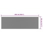 vidaXL Alfombra de exterior verde agua y gris reversible 80x250 cm vidaXL Alfombra de exterior verde agua y gris reversible 80x250 cm